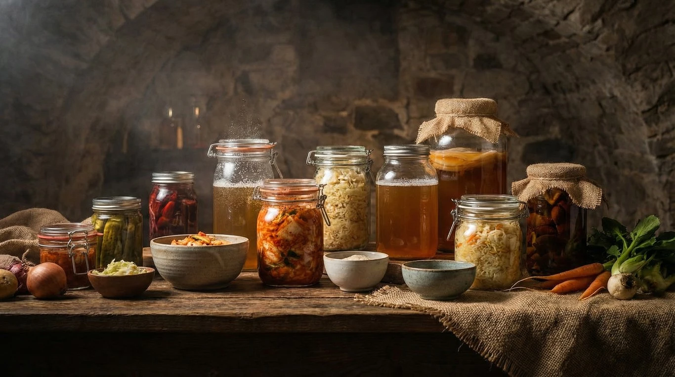 Bocaux de fermentation