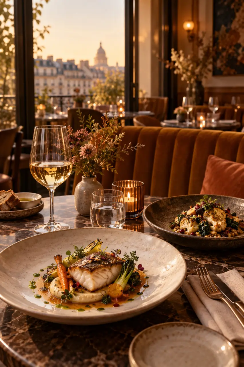 Restaurant gastronomique à Paris 13 : déjeuner à 29 € ou menu dégustation à 60 € ?